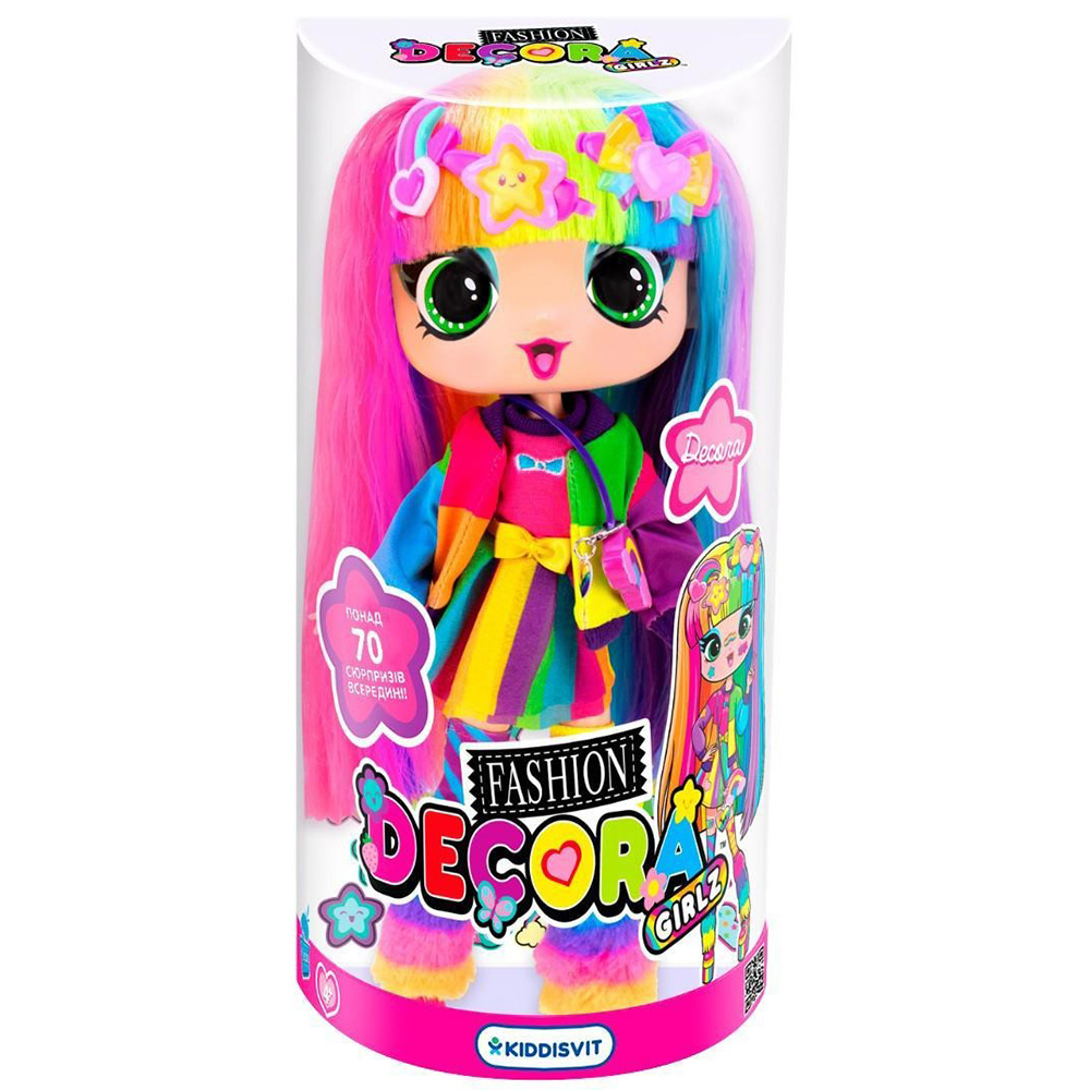 Зовнішній вигляд Ігровий набір з лялькою DECORA GIRLZ Декору (D1005)