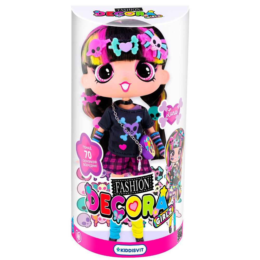 Игровой набор с куклой DECORA GIRLZ Луна (D1006) Возраст от 4 лет 