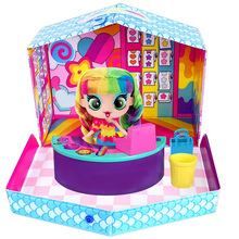 Игровой набор с куклой DECORA GIRLZ Дизайнерский магазин наклеек (D1009)