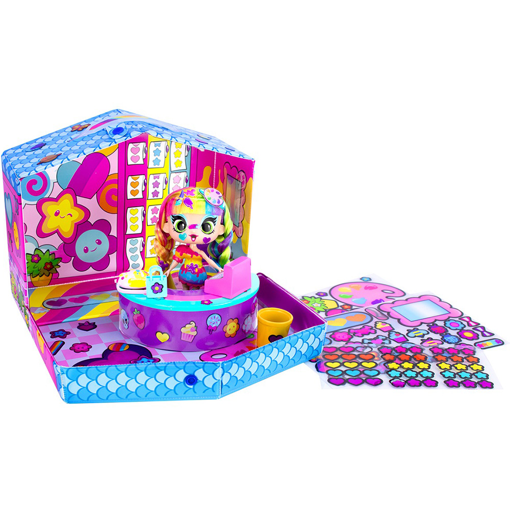 Игровой набор с куклой DECORA GIRLZ Дизайнерский магазин наклеек (D1009) Тип куклы