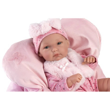 Кукла LLORENS Bimba Con Cojin Rosa 35 cm (63592)