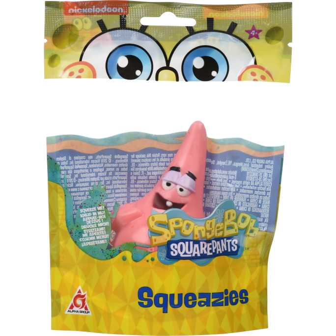 Колекційна серія SPONGE BOB Squeazies Patrick (EU690302) Для кого універсально