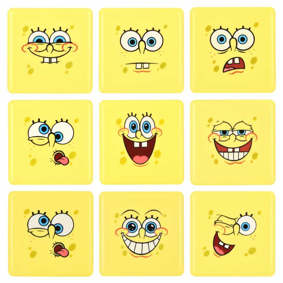 Фото 27 Игровая фигурка-сюрприз SpongeBob Slime Cube в ассортименте (EU690200)