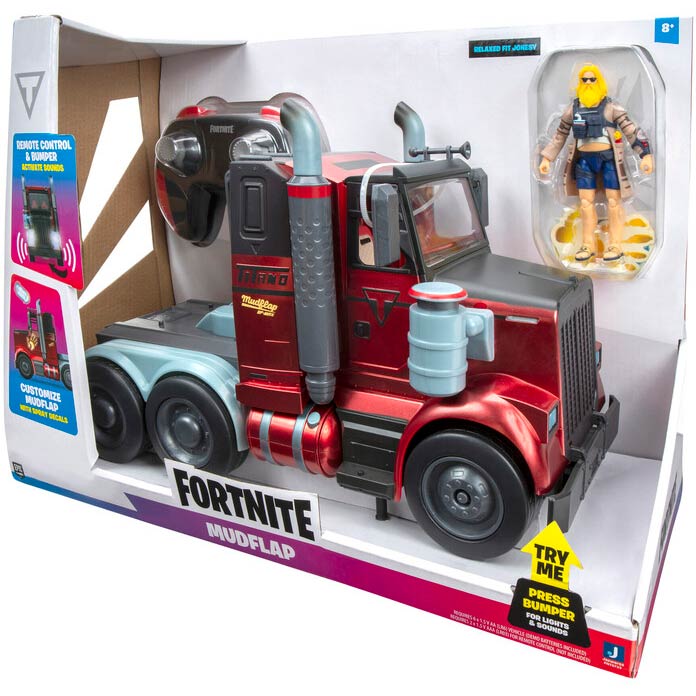 Огляд Фігурка Jazwares Fortnite Deluxe Feature Vehicle RC Mudflap (FNT0733)
