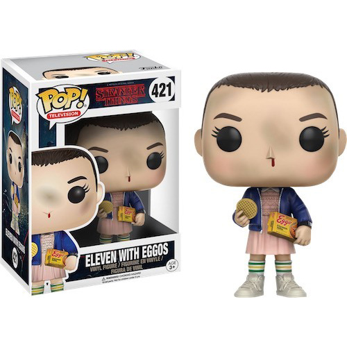 Фигурка Funko POP! TV Stranger Things Eleven with Eggos w/Chase 13318 (FUN319) Для кого универсально