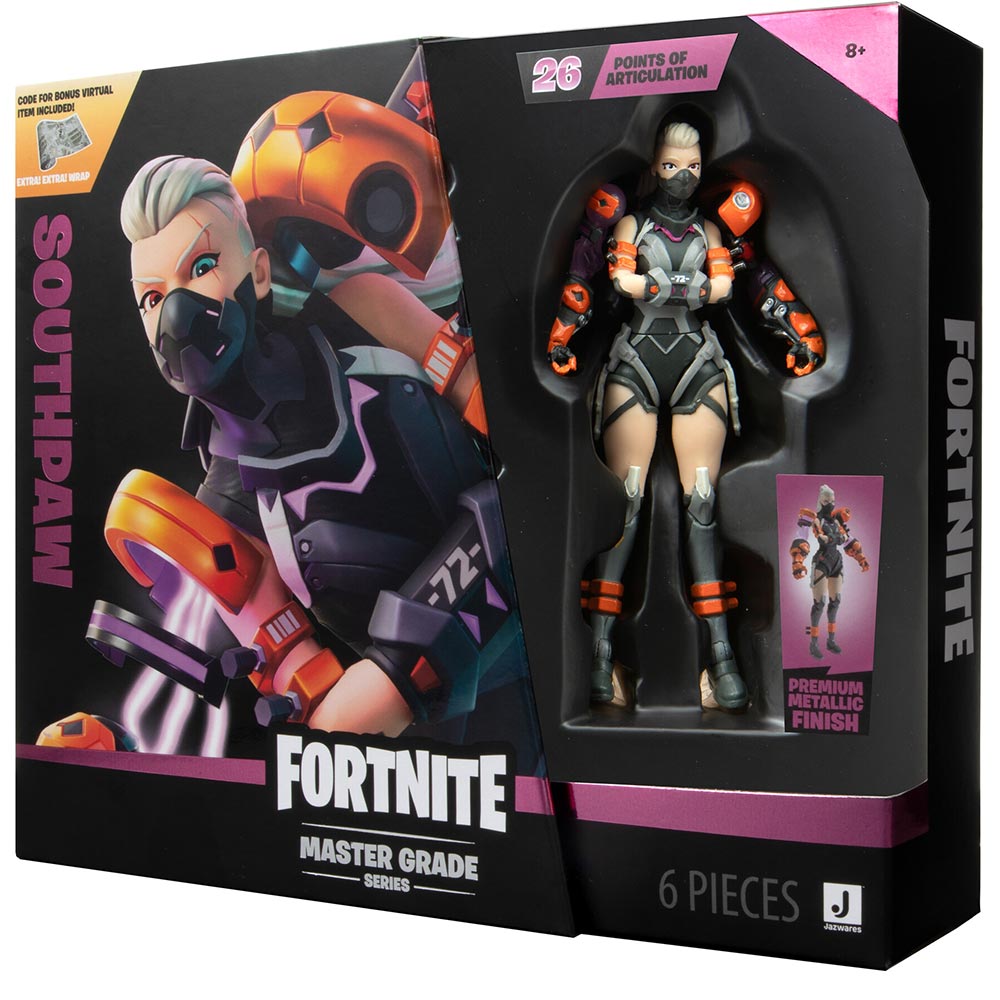 Фото 14 Фігурка FORTNITE Master Series Figure Southpaw 10см (FNT1323)