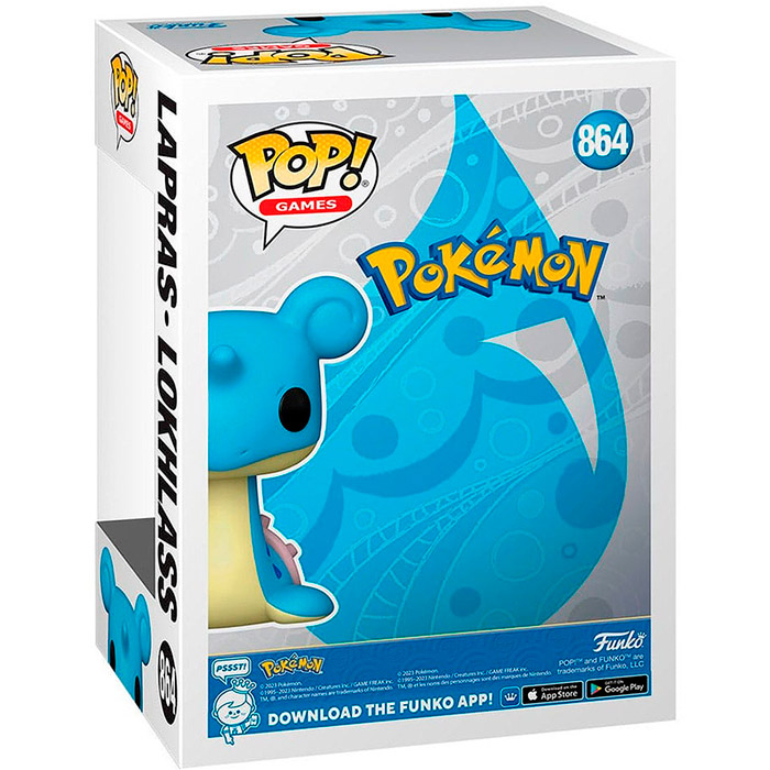 Фігурка FUNKO POP Games: Pokemon Lapras 10 см (5908305245254) Тип один предмет