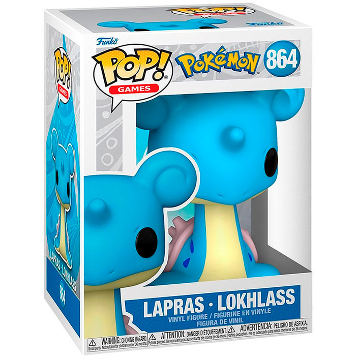 Фигурка FUNKO POP Games: Pokemon Lapras 10 см (5908305245254) Для кого универсально