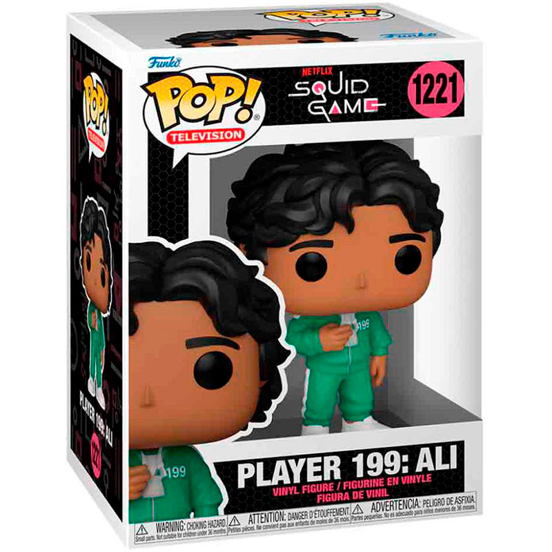 Фигурка FUNKO POP TV: Squid Game Player 199:Ali 10 см (5908305237365) Для кого универсально