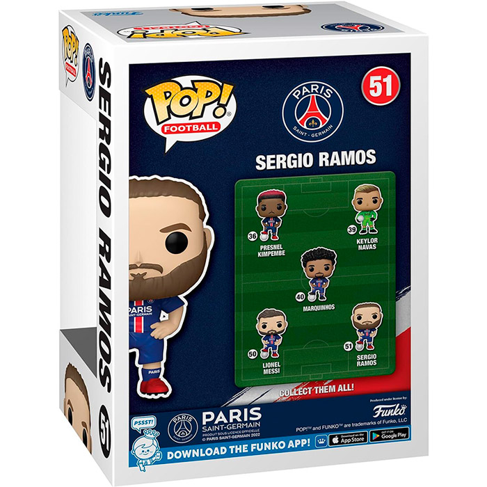 Фігурка FUNKO POP! Football: PSG – Sergio Ramos (5908305240129) Тип один предмет