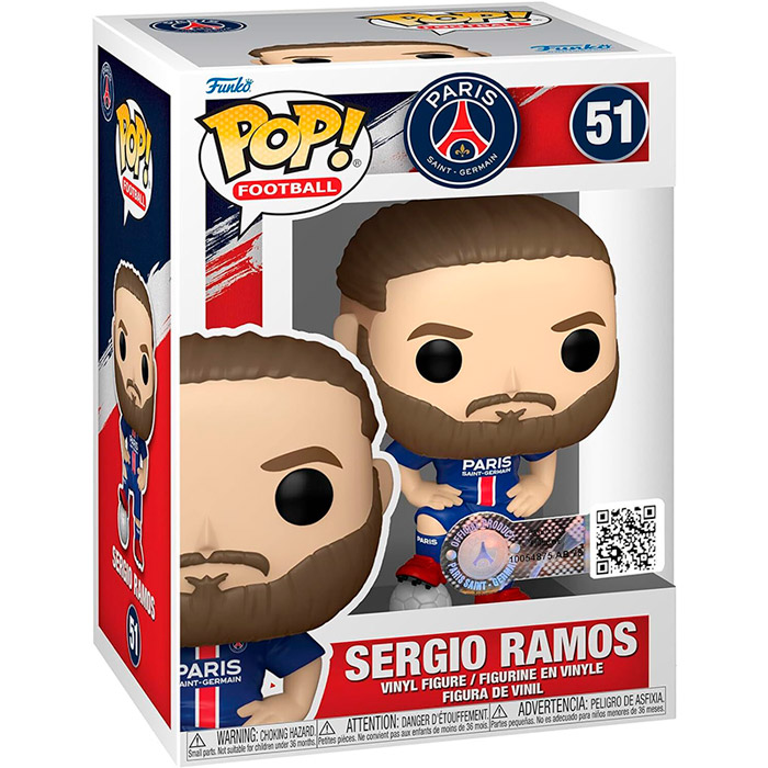 Фігурка FUNKO POP! Football: PSG – Sergio Ramos (5908305240129) Для кого універсально