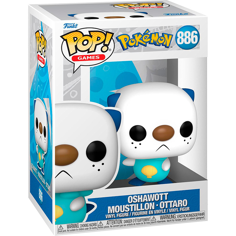 Фигурка FUNKO POP! Pokemon – Oshawott (5908305243243) Для кого универсально