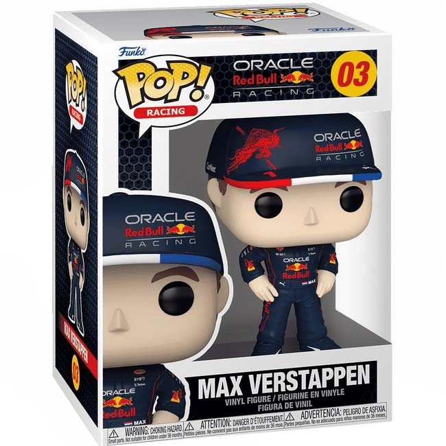 Фігурка FUNKO POP Formula 1 Max Verstappen (5908305245476) Для кого універсально