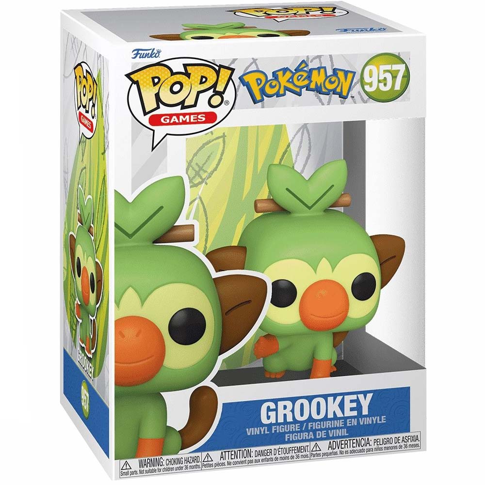 Фигурка FUNKO POP Games Pokemon Grookey (5908305247159) Для кого универсально