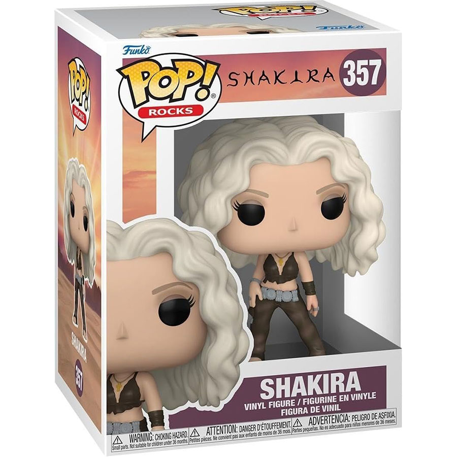 Фігурка FUNKO POP! Rocks: Shakira (Whenever/Whenever) (5908305244981) Для кого універсально