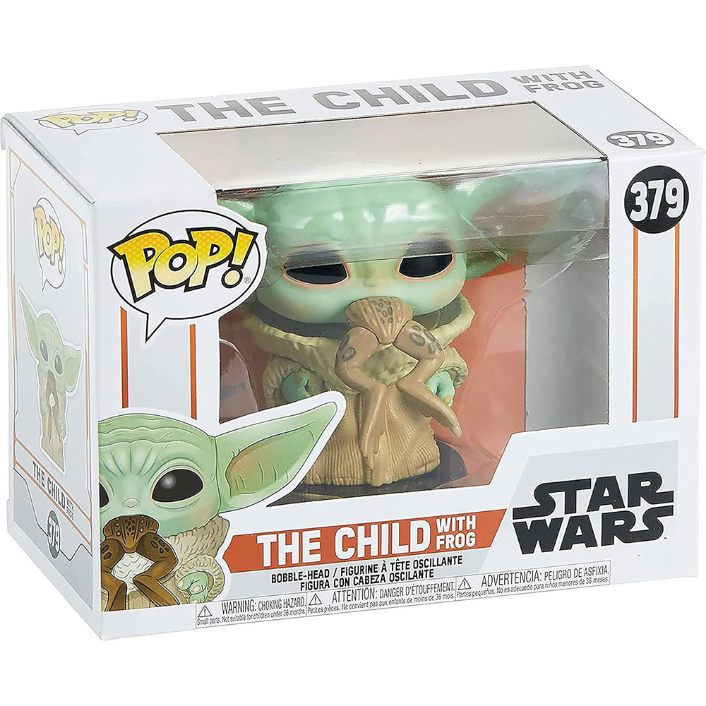 Фигурка FUNKO POP! Star Wars: Mandalorian - The Child With Frogg (5908305247562) Тип один предмет