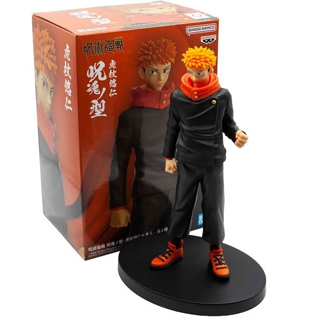 housegoods BANPRESTO Фігурка JUJUTSU KAISEN Yuji Itadori Ver. A - Jukon No Kata (Магічна битва) Комплектація фігурка з аксесуаром