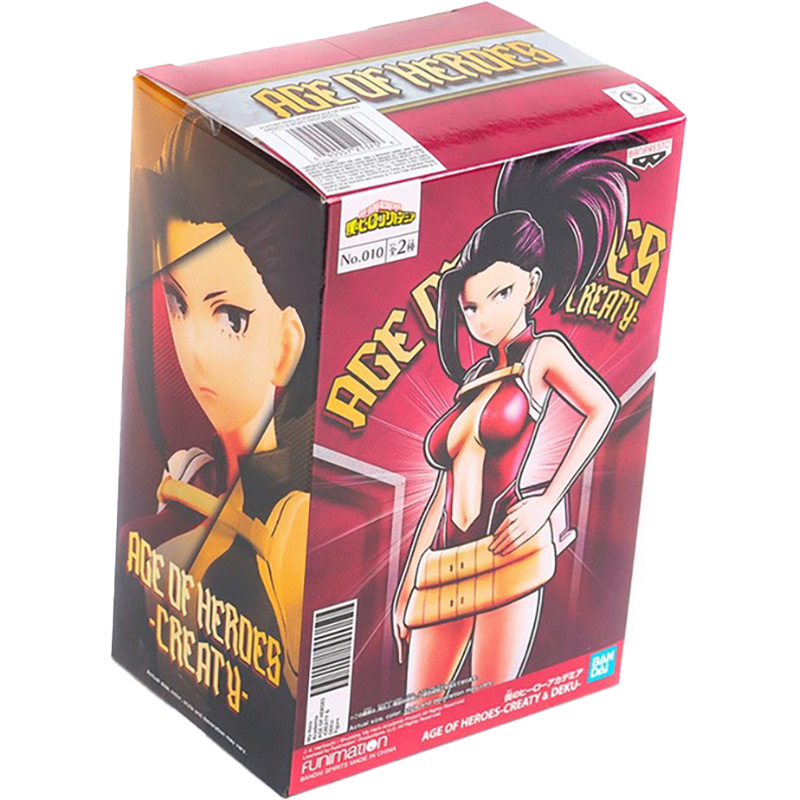 Фото Фігурка BANPRESTO MY HERO ACADEMIA B:Momo Yaoyorozu-Age Of Heroes (BP19586P)