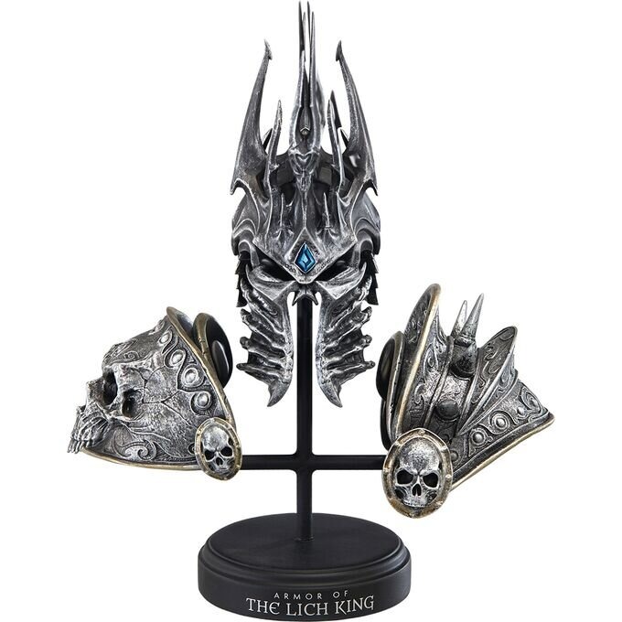 Статуэтка BLIZZARD WORLD OF WARCRAFT Iconic Helm and Armor of Lich King 25,5 см (B66709)