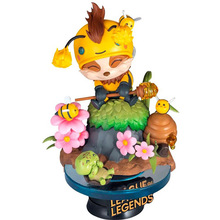 Набор BEAST KINGDOM LEAGUE OF LEGENDS Diorama Stage-119 Beemo & BZZZiggs Set (D-Stage119)