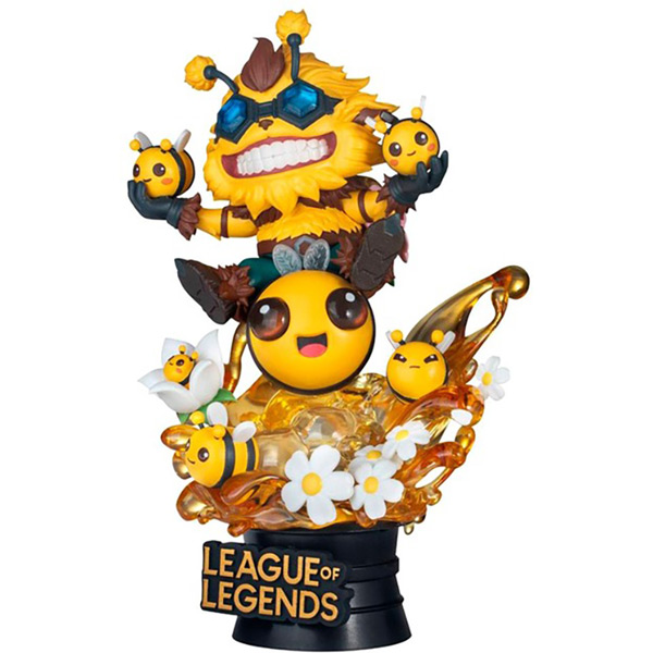 Фото 14 Набор BEAST KINGDOM LEAGUE OF LEGENDS Diorama Stage-119 Beemo & BZZZiggs Set (D-Stage119)