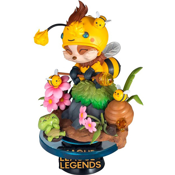 Набор BEAST KINGDOM LEAGUE OF LEGENDS Diorama Stage-119 Beemo & BZZZiggs Set (D-Stage119) Комплектация фигурка