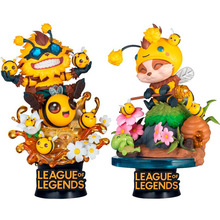 Набір BEAST KINGDOM LEAGUE OF LEGENDS Diorama Stage-119 Beemo & BZZZiggs Set (D-Stage119)