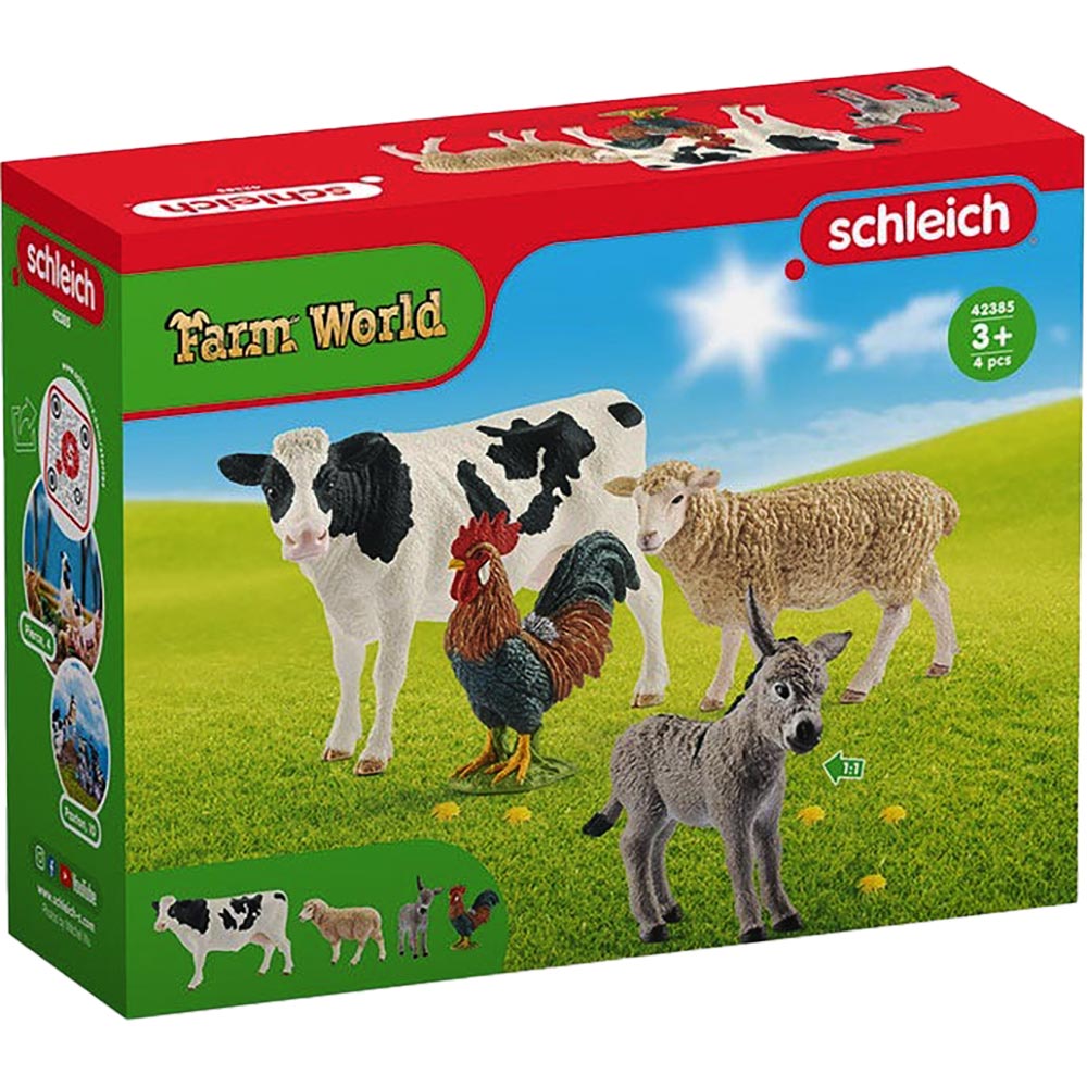 Набор Фигурок SCHLEICH FARM WORLD (42385) Комплектация фигурка