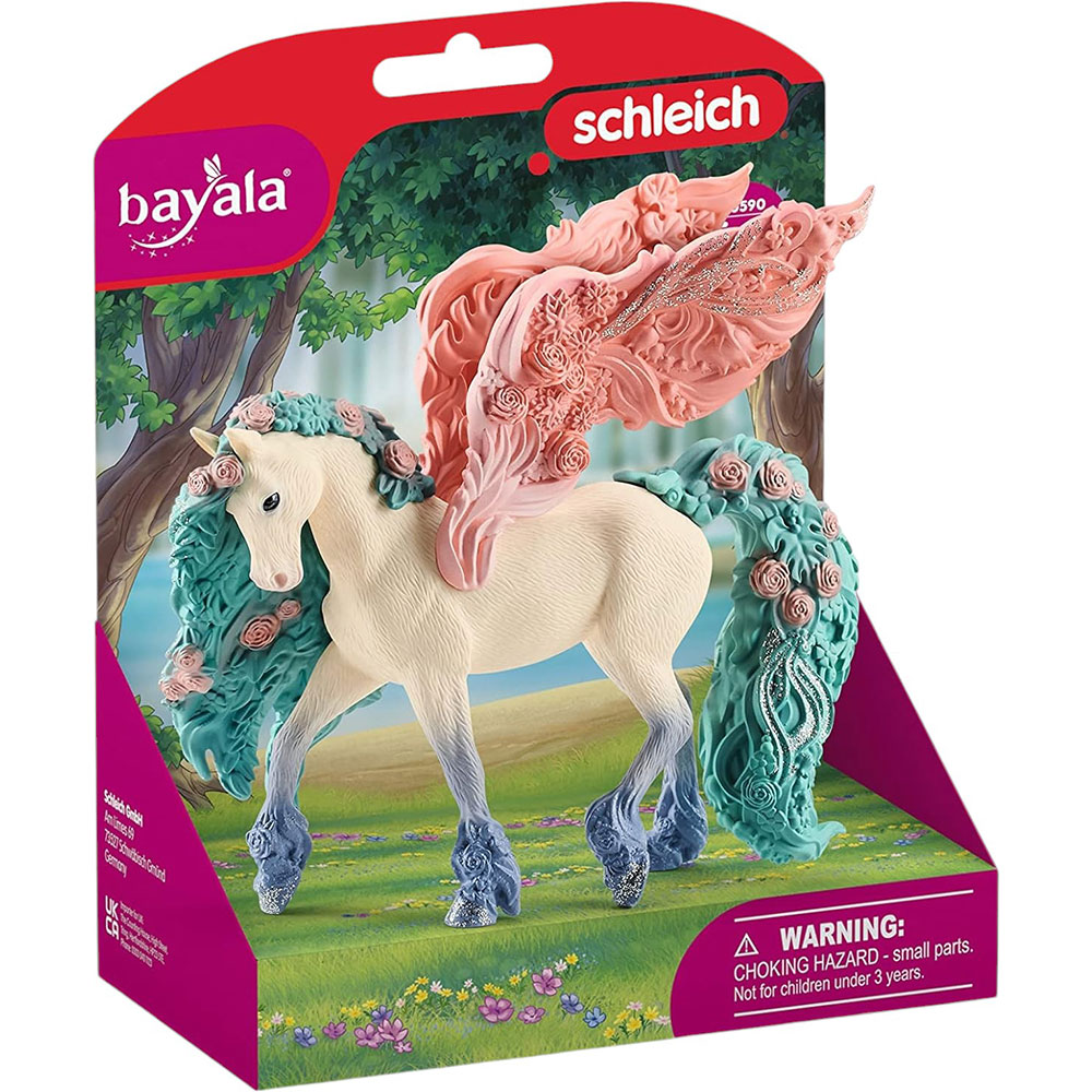 Зовнішній вигляд Фігурка SCHLEICH Квітковий пегас (70590)