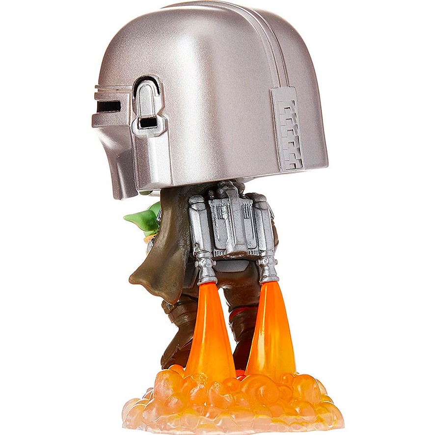 Фигурка Funko Pop Star Wars Мандалорец, летящий с малышом (50959) Тип один предмет