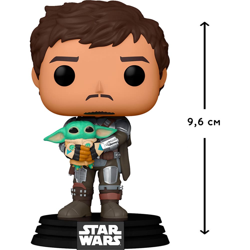 Фігурка FUNKO POP! Star Wars: Мандалорець з Грогу (54525) Для кого універсально