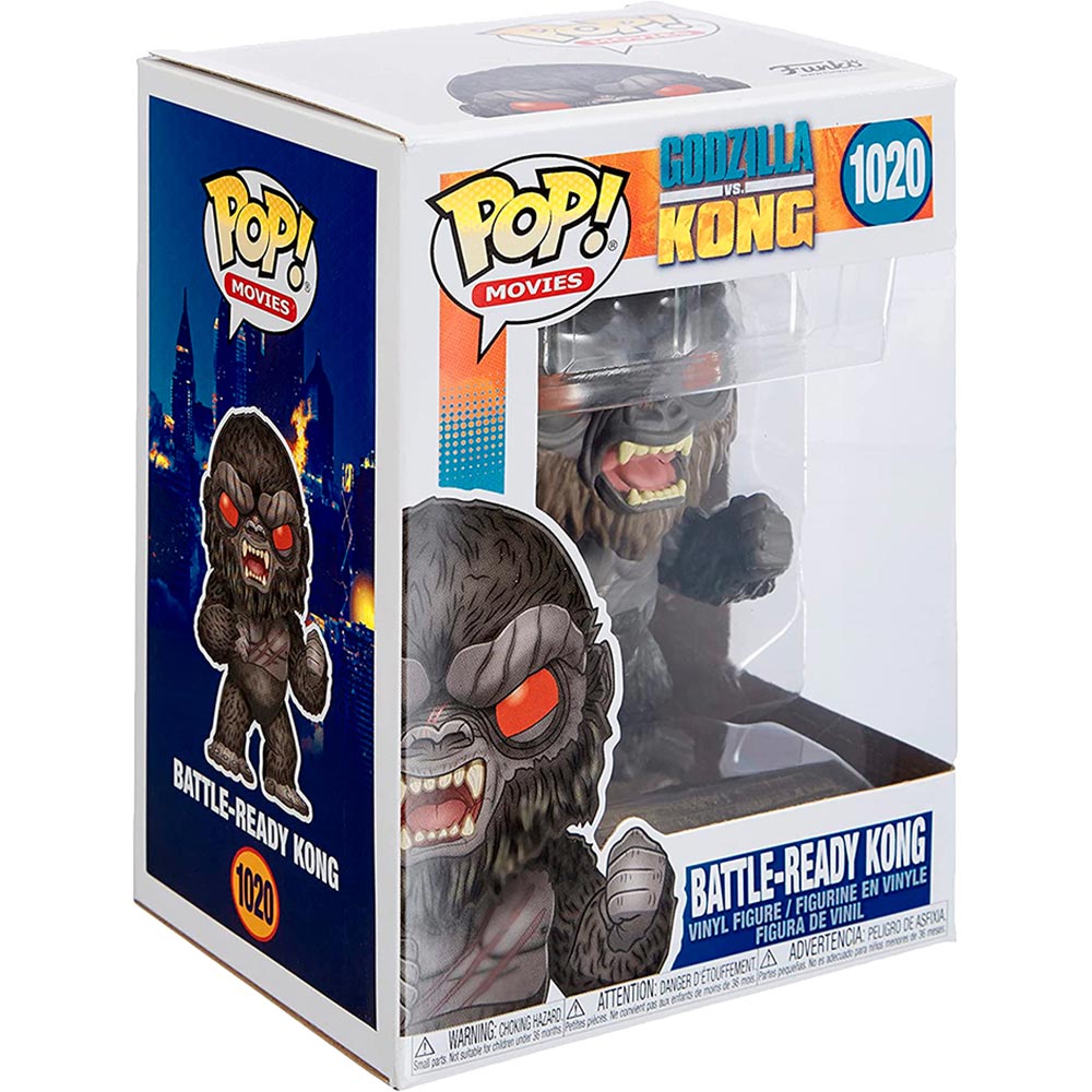 Фігурка FUNKO POP Godzilla Vs Kong Конг готовий до бою (50952) Комплектація фігурка