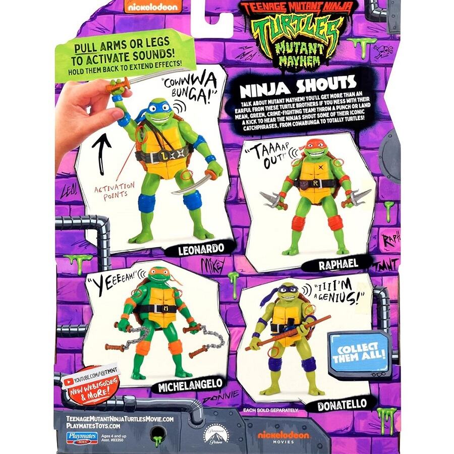 Замовити Фігурка TMNT Movie III Леонардо (83351)