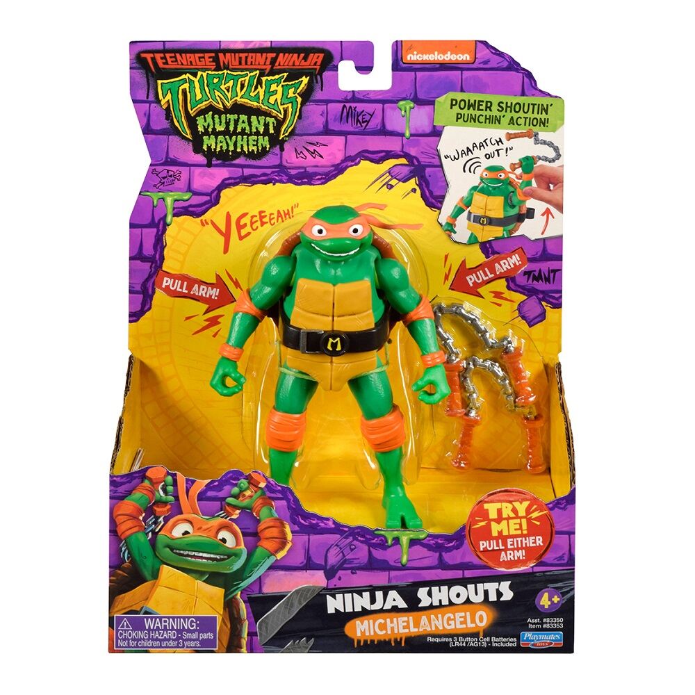 Внешний вид Фигурка TMNT Movie III Микеланджело (83353)