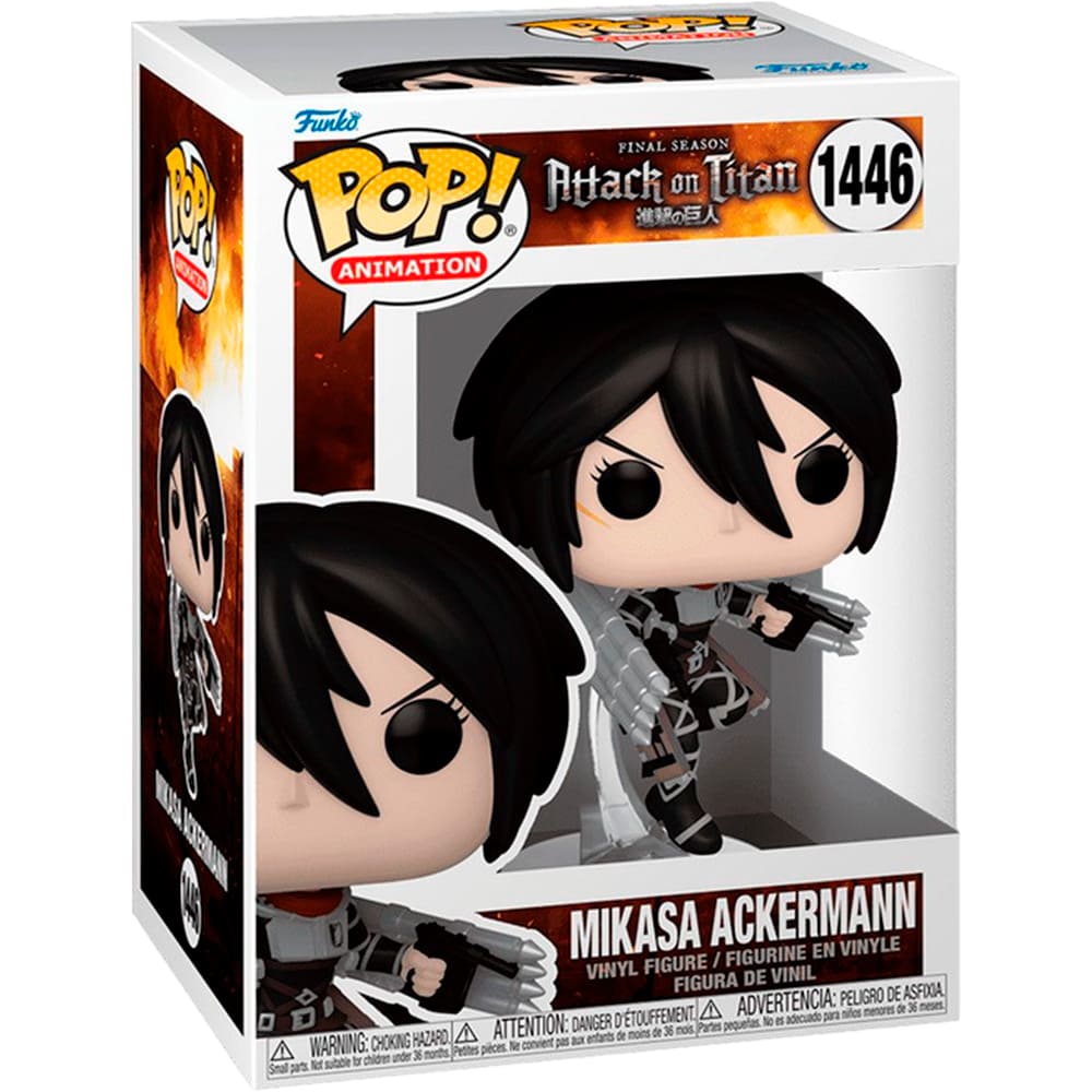 Фігурка FUNKO POP! Attack on Titan: Мікаса Аккерманна (67929) Для кого універсально