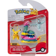 Набір фігурок Pokemon W19 Мачоп, Пікачу, Алло Мак (PKW3597)