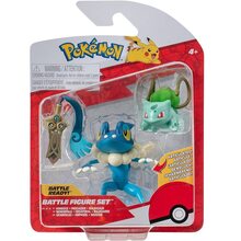 Набор фигурок Pokemon W19 Хонедж, Бульбазавр, Фрогадир (PKW3599)