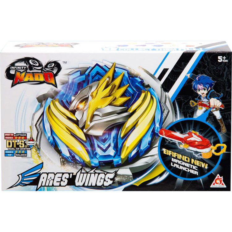 

Волчок AULDEY Infinity Nado V серия Original Ares' Wings (YW634301), Волчок Infinity Nado V серия Original Ares' Wings