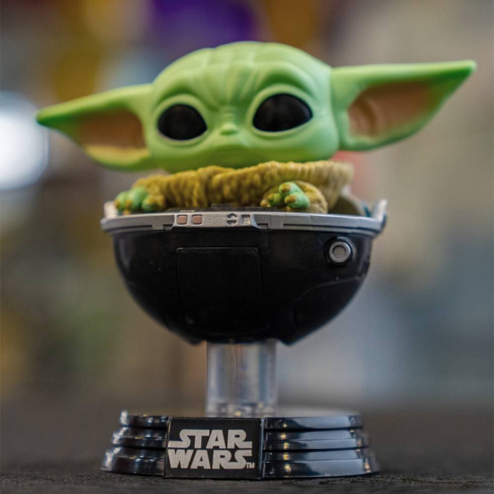 Фігурка Funko Pop! Мандалорець Малюк Грогу в колясці (76551) Комплектація фігурка