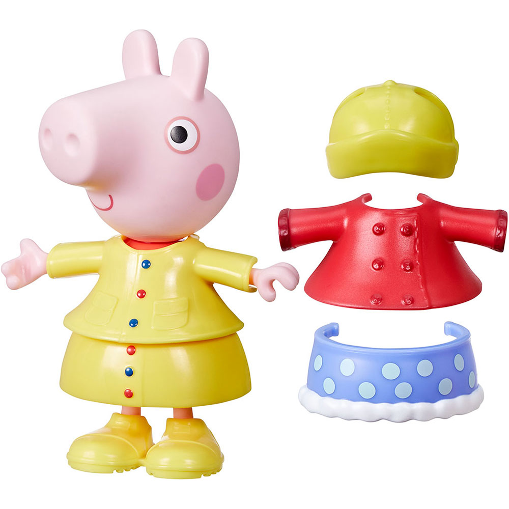 Ігровий набір Peppa Pig Figurines Одягни Пеппу (G0331) Додатково Елементи одягу легко одягаються та знімаються, як конструктор