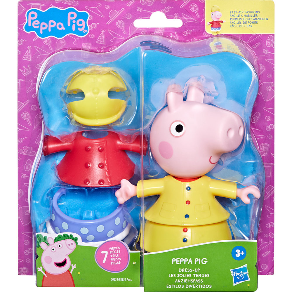 Зображення Ігровий набір Peppa Pig Figurines Одягни Пеппу (G0331)