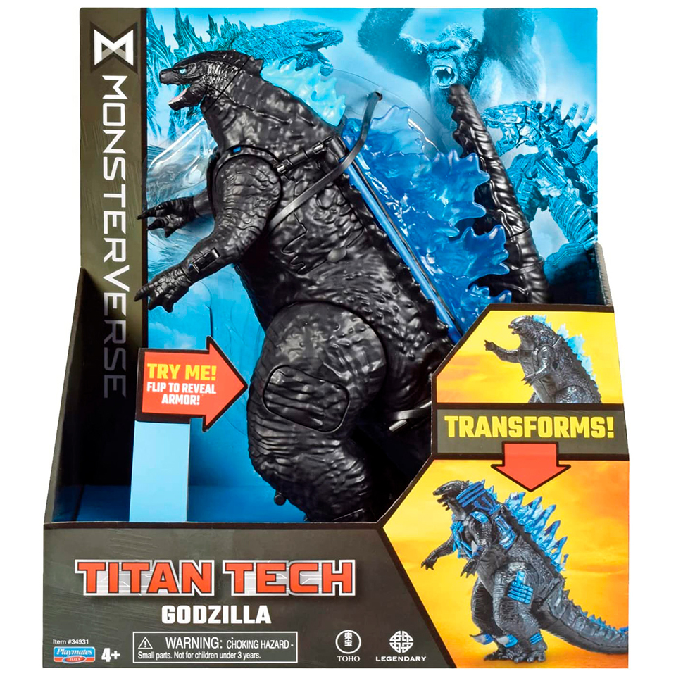 Замовити Фігурка GODZILLA VS. KONG TITAN TECH – Годзілла (34931)