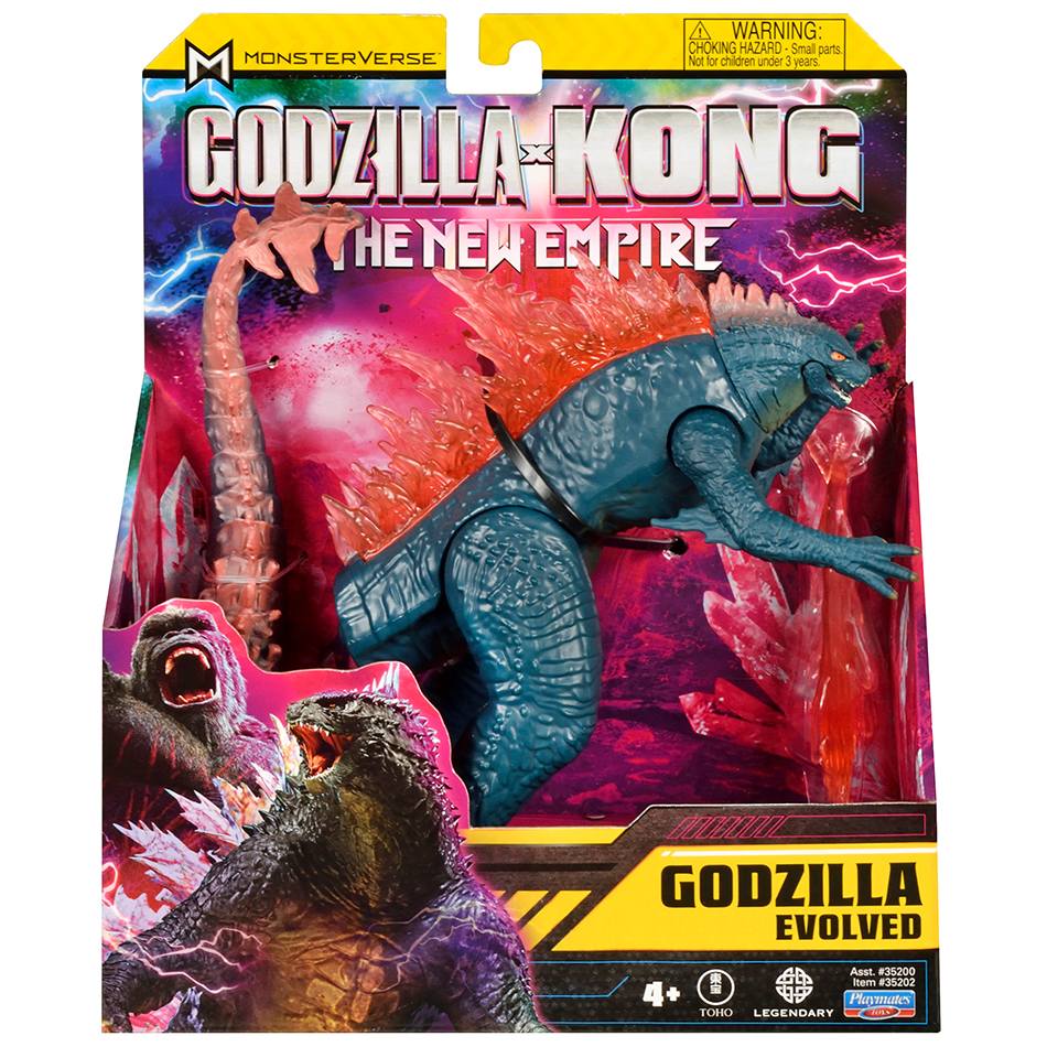 Фигурка GODZILLA VS. KONG Годзилла после эволюции с лучом (35202) Коллекционная серия герои кино