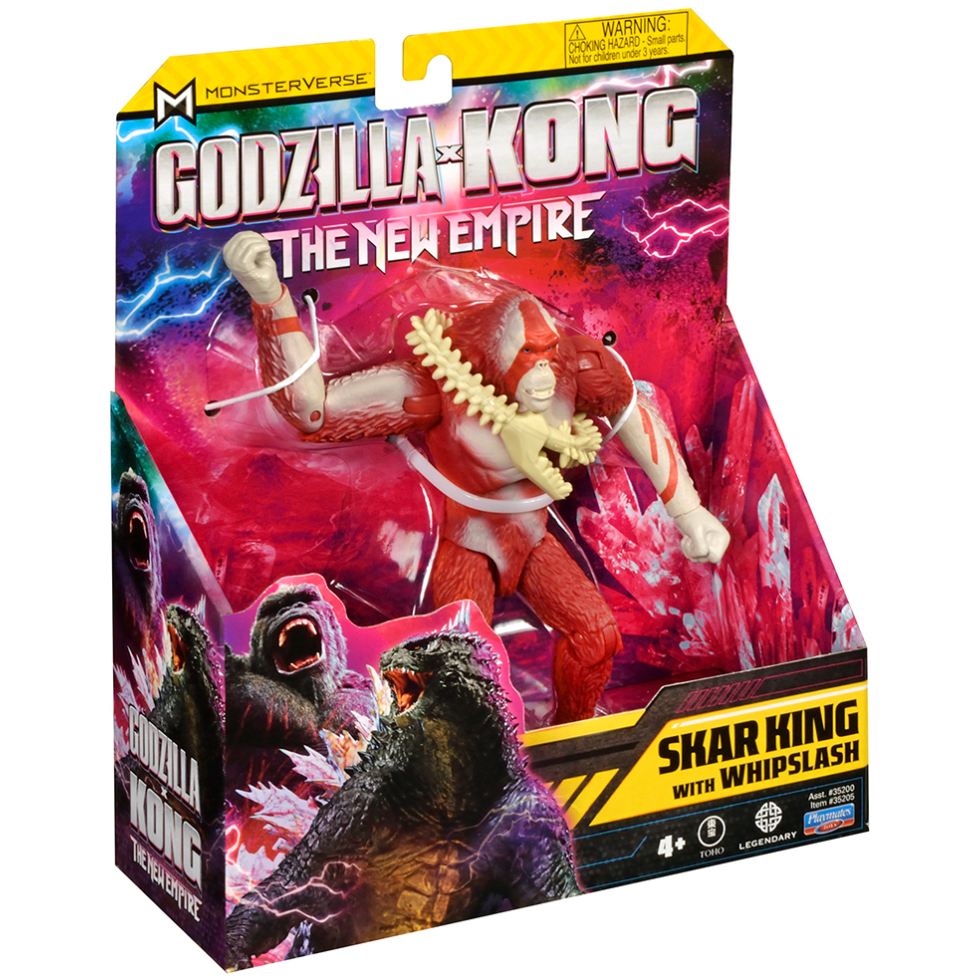 Фигурка GODZILLA VS. KONG Скар Кинг с оружием (35205) Коллекционная серия герои кино