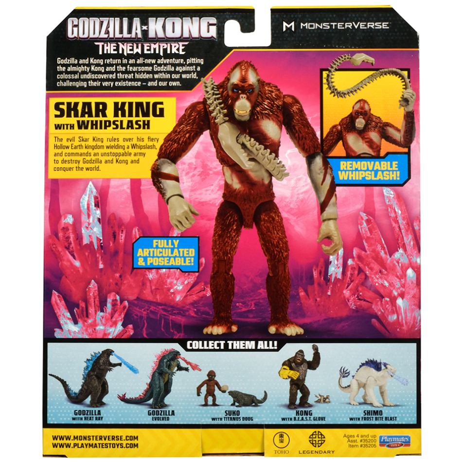 Зовнішній вигляд Фігурка GODZILLA VS. KONG Скар Кінг зі зброєю (35205)