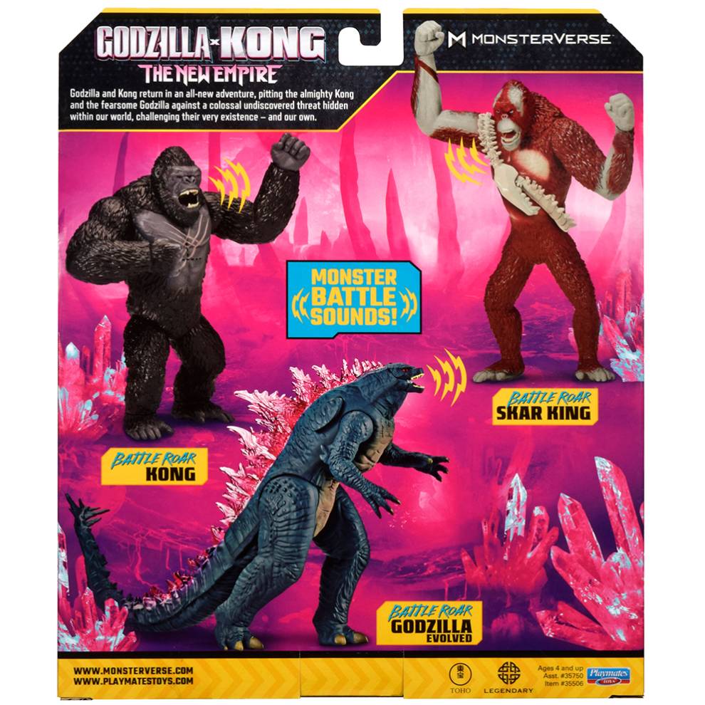 Внешний вид Фигурка GODZILLA VS. KONG Годзилла готова к бою (35506)