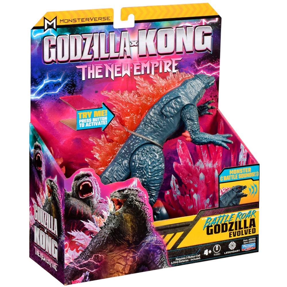 Фигурка GODZILLA VS. KONG Годзилла готова к бою (35506) Коллекционная серия герои кино