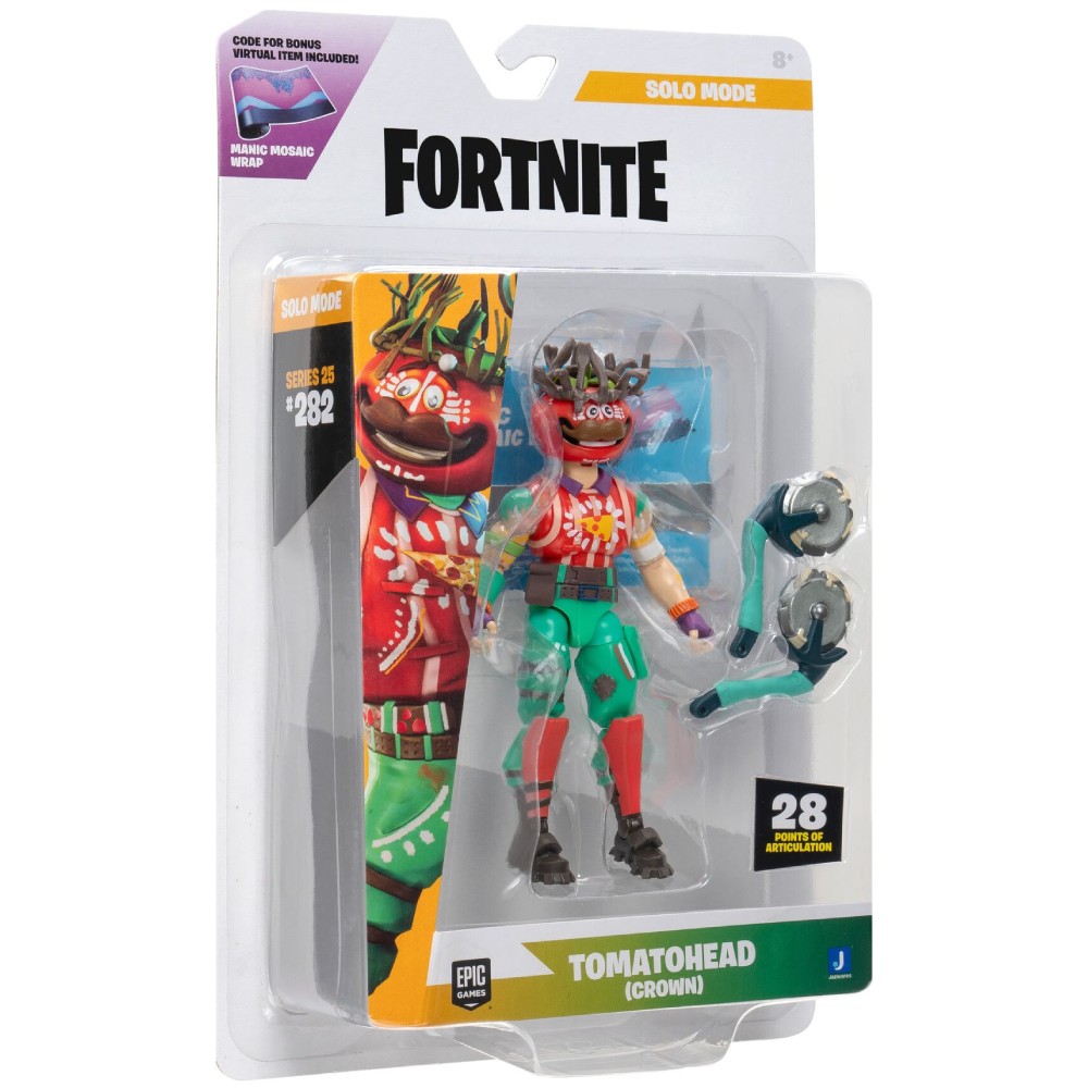 Фото 17 Фігурка FORTNITE Solo Mode Tomatohead (Crown) 10 см (FNT1359)