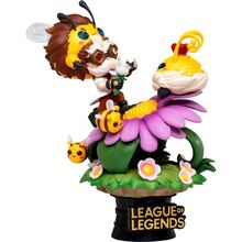 Набор фигурок Beast Kingdom League Of Legends Diorama Nunu and Beelump and Heimerstinger Лига легенд 17.2 см (D-Stage120)