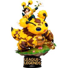 Набор фигурок Beast Kingdom League Of Legends Diorama Nunu and Beelump and Heimerstinger Лига легенд 17.2 см (D-Stage120)